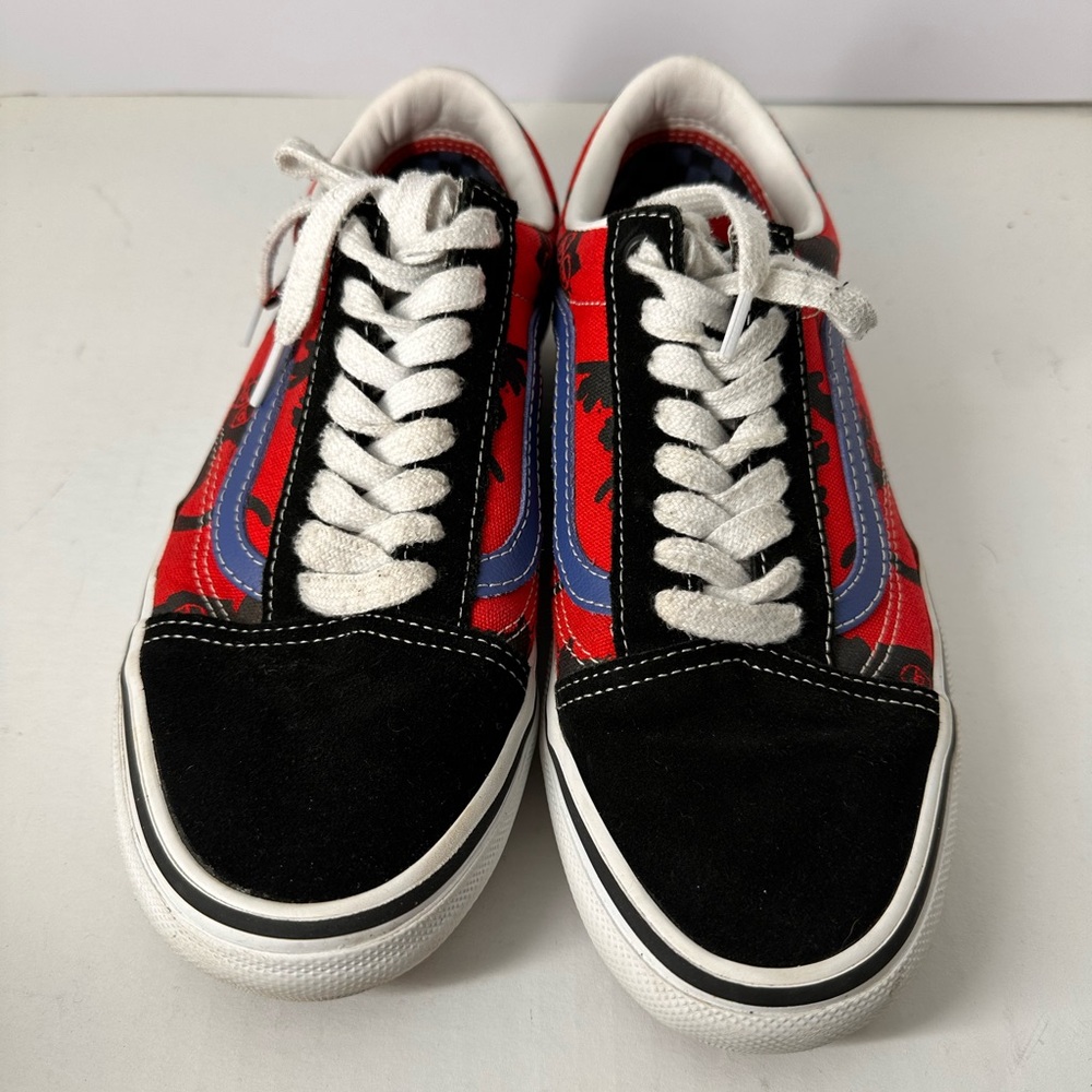 Vans Men's Krooked x Skate Old Skool 'Natas For Ray Barbee